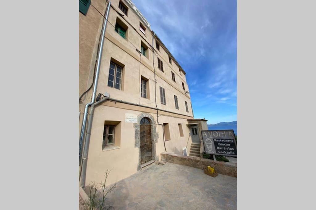 Cargese, Appartement De Charme Surplombant Le Port エクステリア 写真